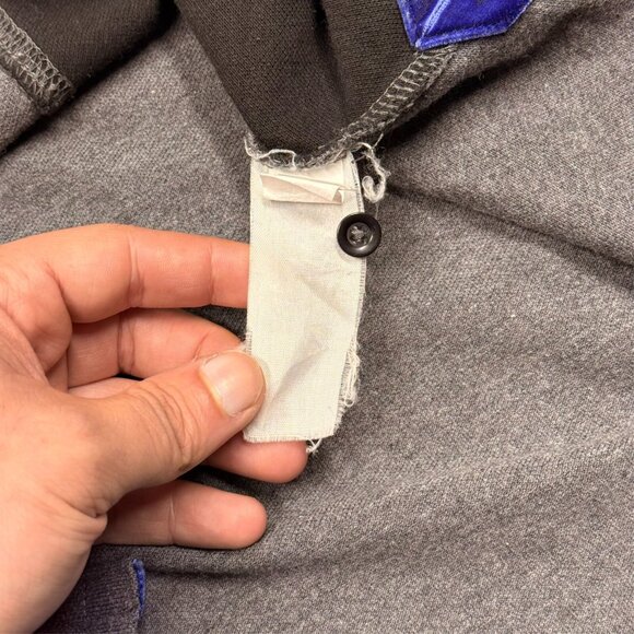 La Martina Polo Shirt Black/Grey Short Sleeve Embroidered Small - Picture 8 of 9